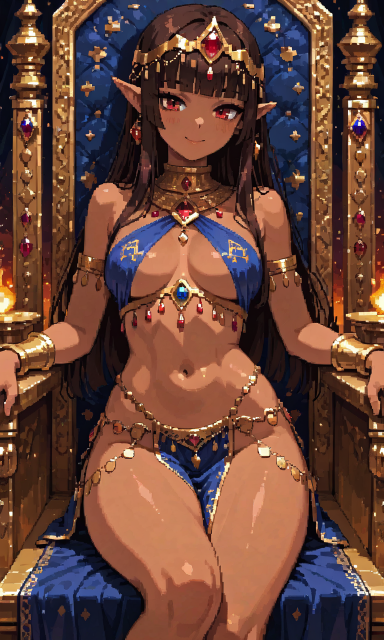 女王セシガンのキャラ画像
