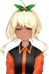 すまし顔
